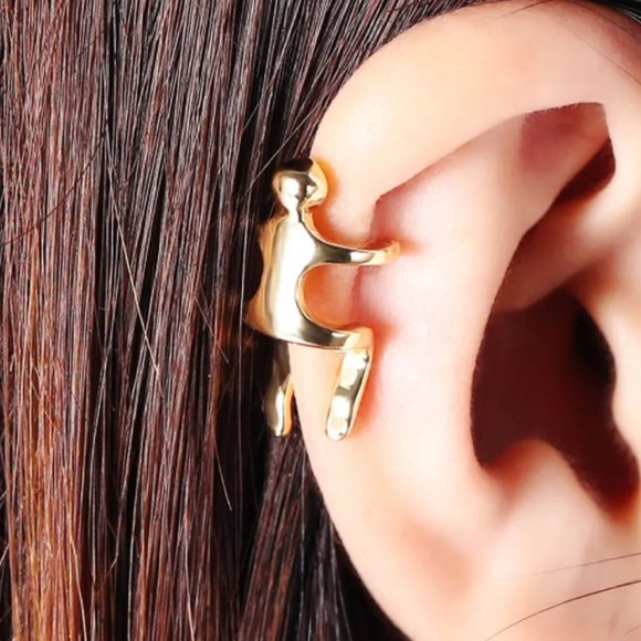 (BI) silver ear clip - Picture 1 of 2